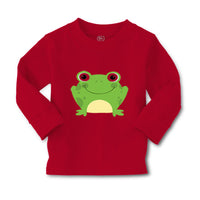 Baby Clothes Green Smiling Frog Funny Boy & Girl Clothes Cotton - Cute Rascals