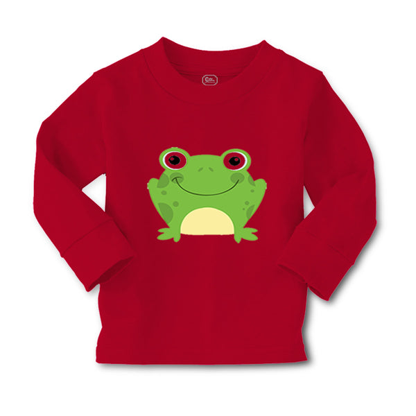 Baby Clothes Green Smiling Frog Funny Boy & Girl Clothes Cotton - Cute Rascals