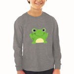 Baby Clothes Green Smiling Frog Funny Boy & Girl Clothes Cotton - Cute Rascals