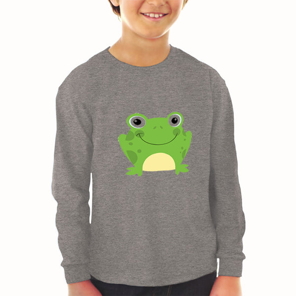 Baby Clothes Green Smiling Frog Funny Boy & Girl Clothes Cotton - Cute Rascals