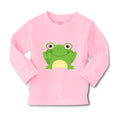 Baby Clothes Green Smiling Frog Funny Boy & Girl Clothes Cotton