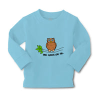 Baby Clothes Owl on Branch Owls Always Love You Boy & Girl Clothes Cotton - Cute Rascals