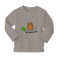 Baby Clothes Owl on Branch Owls Always Love You Boy & Girl Clothes Cotton - Cute Rascals