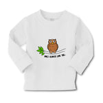 Baby Clothes Owl on Branch Owls Always Love You Boy & Girl Clothes Cotton - Cute Rascals