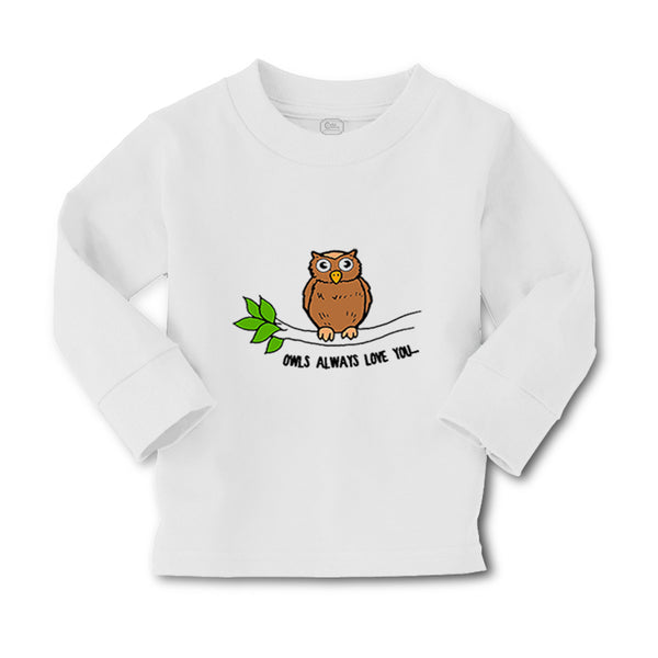 Baby Clothes Owl on Branch Owls Always Love You Boy & Girl Clothes Cotton - Cute Rascals