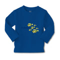 Baby Clothes Fish with 6 Little Fish Ocean Sea Life Boy & Girl Clothes Cotton