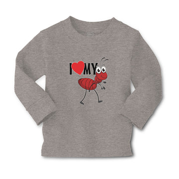 Baby Clothes I Love My Ant Membrane Winged Insect Boy & Girl Clothes Cotton