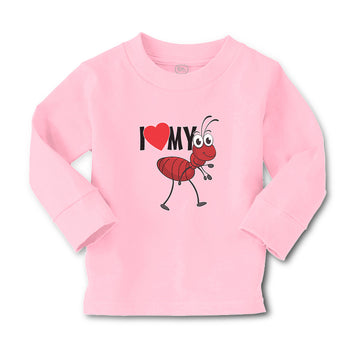 Baby Clothes I Love My Ant Membrane Winged Insect Boy & Girl Clothes Cotton