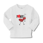 Baby Clothes I Love My Ant Membrane Winged Insect Boy & Girl Clothes Cotton - Cute Rascals