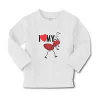 Baby Clothes I Love My Ant Membrane Winged Insect Boy & Girl Clothes Cotton - Cute Rascals