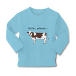 Baby Clothes Milk Please Cow Farm Boy & Girl Clothes Cotton - Cute Rascals