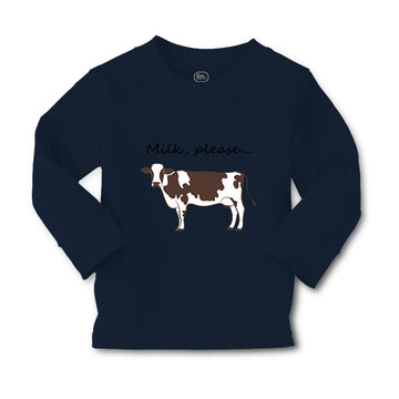Baby Clothes Milk Please Cow Farm Boy & Girl Clothes Cotton
