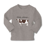 Baby Clothes Milk Please Cow Farm Boy & Girl Clothes Cotton - Cute Rascals