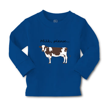 Baby Clothes Milk Please Cow Farm Boy & Girl Clothes Cotton