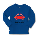 Baby Clothes Beach Bum Crab Ocean Sea Life Boy & Girl Clothes Cotton - Cute Rascals