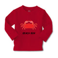Baby Clothes Beach Bum Crab Ocean Sea Life Boy & Girl Clothes Cotton