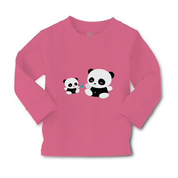 Baby Clothes Panda Cute Baby Love Funny Humor Boy & Girl Clothes Cotton