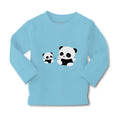 Baby Clothes Panda Cute Baby Love Funny Humor Boy & Girl Clothes Cotton