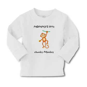 Baby Clothes Mommy's Little Chunky Monkey Animals Safari Boy & Girl Clothes