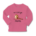 Baby Clothes Owl Love You Forever Funny Humor Boy & Girl Clothes Cotton