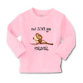 Baby Clothes Owl Love You Forever Funny Humor Boy & Girl Clothes Cotton