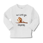 Baby Clothes Owl Love You Forever Funny Humor Boy & Girl Clothes Cotton - Cute Rascals