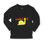 Baby Clothes Snailed It! Snail Funny Boy & Girl Clothes Cotton - Cute Rascals