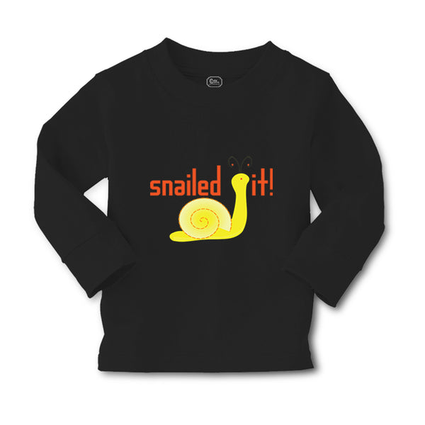 Baby Clothes Snailed It! Snail Funny Boy & Girl Clothes Cotton - Cute Rascals