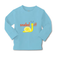 Baby Clothes Snailed It! Snail Funny Boy & Girl Clothes Cotton - Cute Rascals