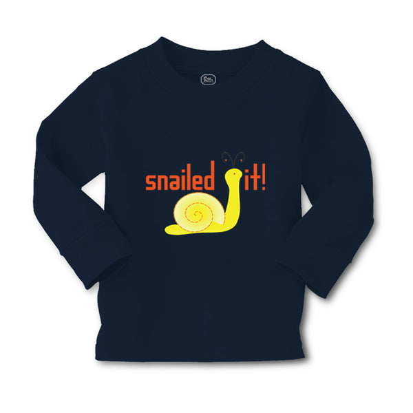 Baby Clothes Snailed It! Snail Funny Boy & Girl Clothes Cotton - Cute Rascals
