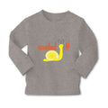Baby Clothes Snailed It! Snail Funny Boy & Girl Clothes Cotton