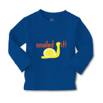 Baby Clothes Snailed It! Snail Funny Boy & Girl Clothes Cotton - Cute Rascals
