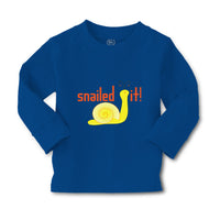 Baby Clothes Snailed It! Snail Funny Boy & Girl Clothes Cotton - Cute Rascals