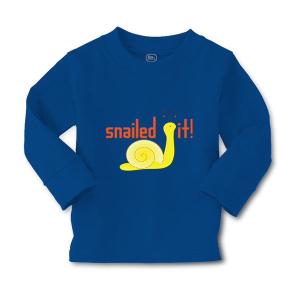 Baby Clothes Snailed It! Snail Funny Boy & Girl Clothes Cotton - Cute Rascals