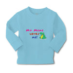 Baby Clothes My Mimi Loves Me Dinosaurs Dinosaurs Dino Trex Boy & Girl Clothes - Cute Rascals