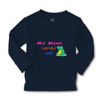 Baby Clothes My Mimi Loves Me Dinosaurs Dinosaurs Dino Trex Boy & Girl Clothes - Cute Rascals