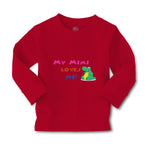 Baby Clothes My Mimi Loves Me Dinosaurs Dinosaurs Dino Trex Boy & Girl Clothes - Cute Rascals