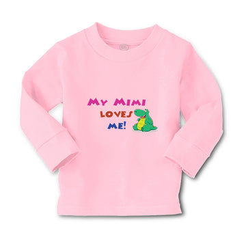 Baby Clothes My Mimi Loves Me Dinosaurs Dinosaurs Dino Trex Boy & Girl Clothes