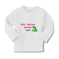 Baby Clothes My Mimi Loves Me Dinosaurs Dinosaurs Dino Trex Boy & Girl Clothes - Cute Rascals