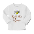 Baby Clothes Save The Bees Boy & Girl Clothes Cotton