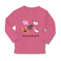 Baby Clothes Barnyard Animals Ee Ii Oh Music Farm Boy & Girl Clothes Cotton - Cute Rascals