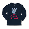 Baby Clothes I'M A Cuddly Koala Funny Humor Boy & Girl Clothes Cotton