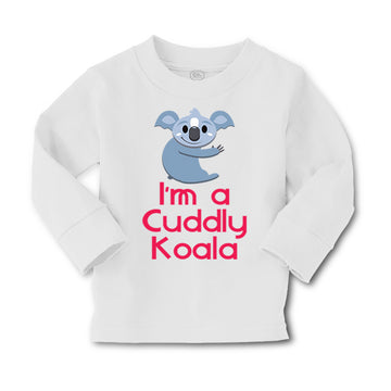 Baby Clothes I'M A Cuddly Koala Funny Humor Boy & Girl Clothes Cotton