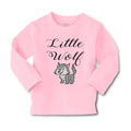 Baby Clothes Little Wolf Funny Humor Boy & Girl Clothes Cotton