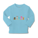 Baby Clothes Dogs Puppy Family Dog Lover Pet Boy & Girl Clothes Cotton - Cute Rascals