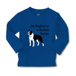 Baby Clothes My Brother Is A Boston Terrier Dog Lover Pet Style C Cotton - Cute Rascals