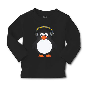 Baby Clothes Penguin Headphone Ocean Sea Life Boy & Girl Clothes Cotton