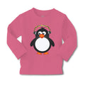 Baby Clothes Penguin Headphone Ocean Sea Life Boy & Girl Clothes Cotton