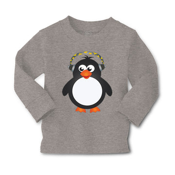 Baby Clothes Penguin Headphone Ocean Sea Life Boy & Girl Clothes Cotton