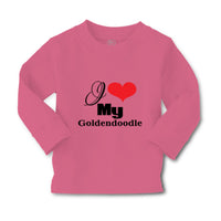 Baby Clothes I Love My Goldendoodle Dog Lover Pet B Boy & Girl Clothes Cotton - Cute Rascals